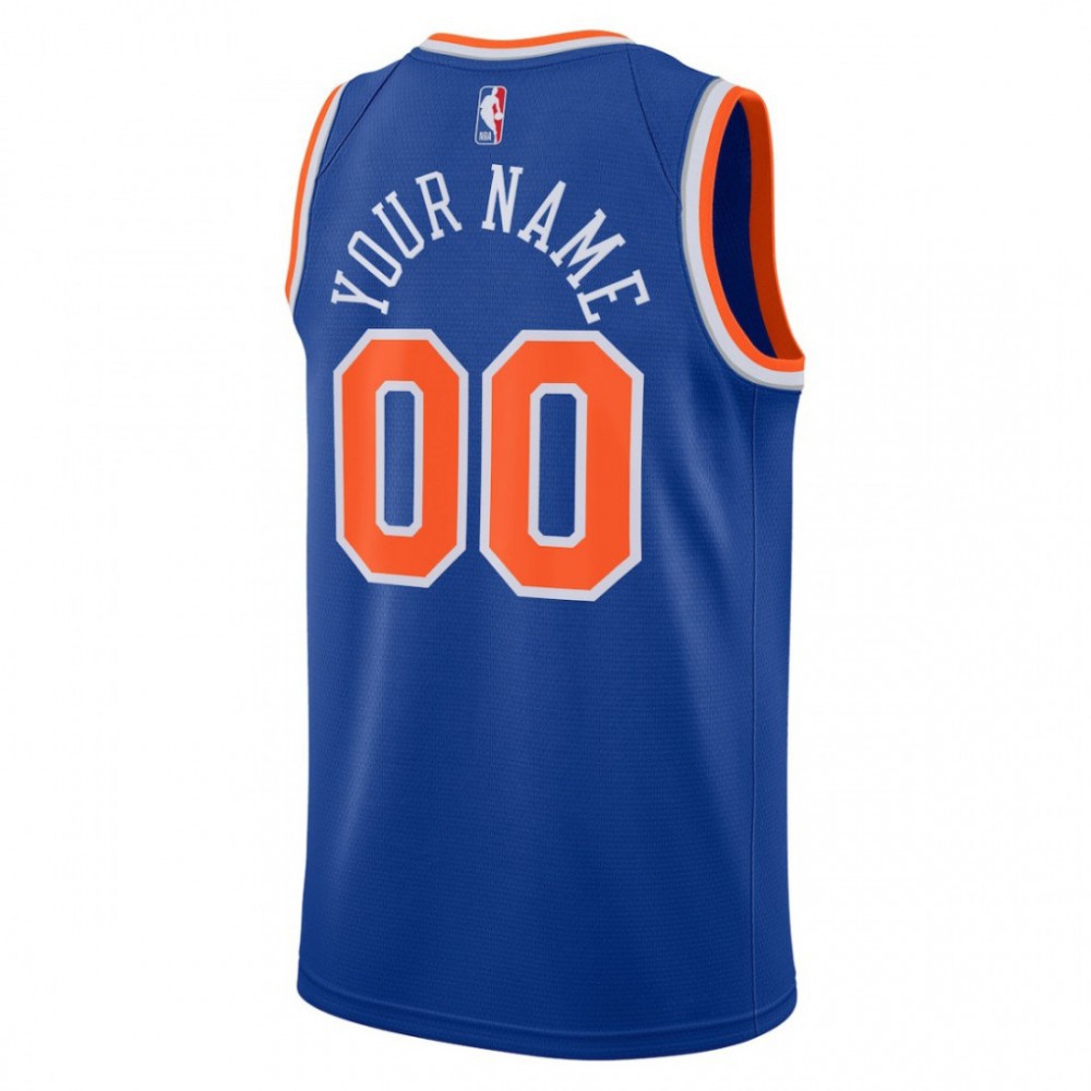 New York Knicks Youth Swingman Custom Jersey Blue - Icon Edition-Pro Kit Vault | Brand New 26/27 Sports Jerseys